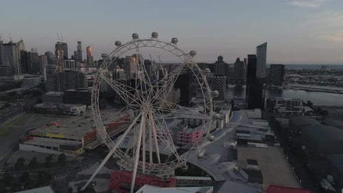 Luftorbit von Melbourne Southern Star