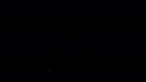 Abstract Animation on a Black Background