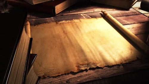 Ancient Epic Scroll Opens 8