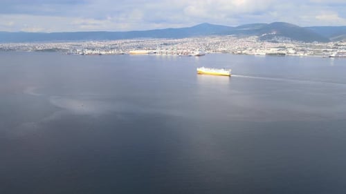 Ship sea transportation