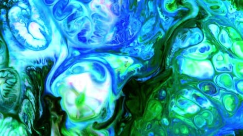 Abstract Colorful Ink Movements Spreads On Water Texture 309