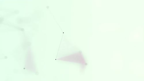 4K Abstract Technology - Science connections background