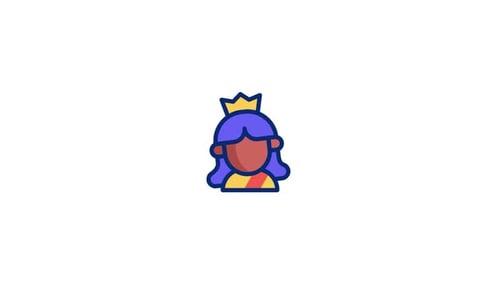 Queen Animated Icon
