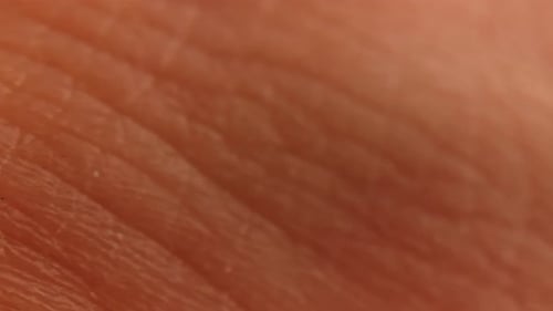 Close-up of Human Skin Texture
