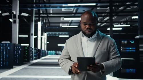 IT Professional in Server Hub Ensures Data Remains Shielded From Threats