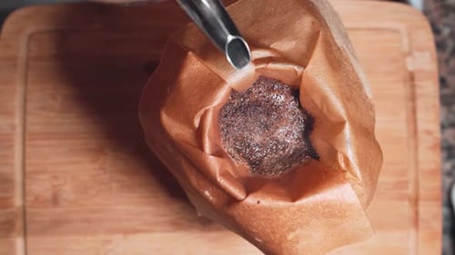 Brewing and serving coffee at home or in an office for a rich taste.