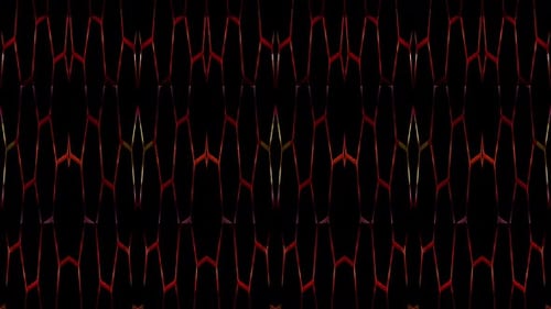 Abstract Geometric Glowing Lines Motion Background