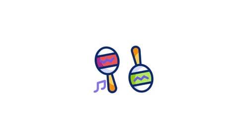 Maracas Animated Icon