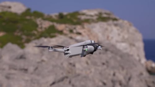 Flying Drone near the Sea 28