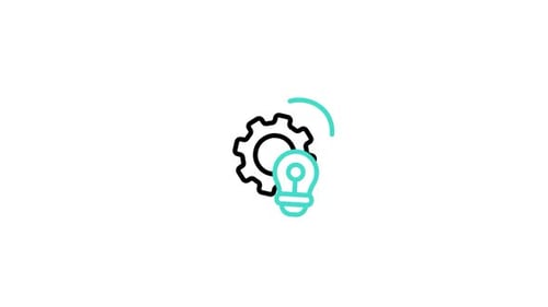 Animiertes Ideensymbol
