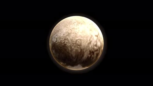 Textured Planet Rotation in Deep Space