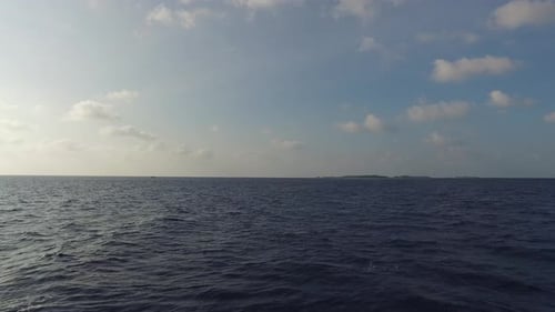 Travel, Tourism, Vacation and Summer Holidays Concept - Sea and Sky On