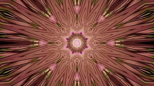 Shiny Light Tunnel 4K