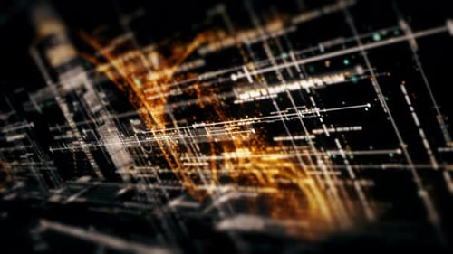 Advance Data Matrix Simulation UI Background 02