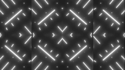 Dynamic neon light pattern creates modern abstract background visuals