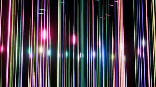 Abstract Colorful Light Streaks Looping Background Colorful Abstract Light Streaks Effect Animation