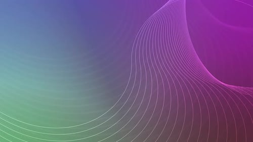 Modern Abstract Wavy Lines Gradient Background