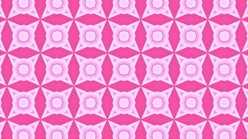 Dynamic Pink Geometric Pattern Loop Background Animation