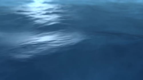 Hintergrundschleife mit glatten Meereswellen