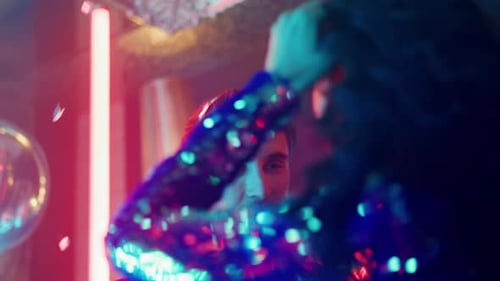 Dança emocional de boate