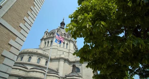 Minneapolis, Minnesota / Usa - June 3, 2019: Saint Paul Capitol Building Exterior, Saint Paul Min...