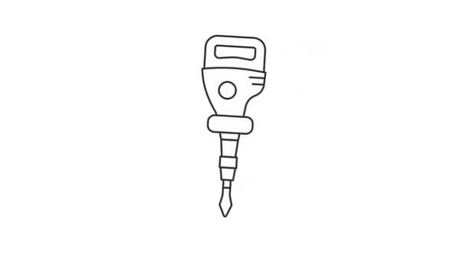 Animated power drill icon