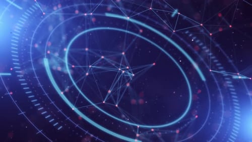 Technology Texture Backgrounds With 3D Digital Effects