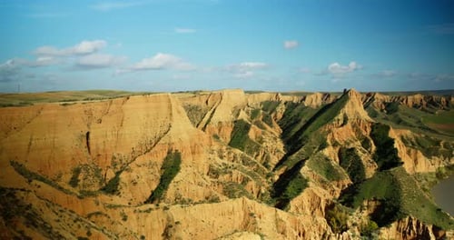 Desert Landscape In Barrancas De Burujon