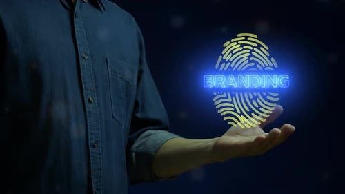 Branding Strategy Concept. Marketing And Brand Management. Marketing Strategy And Thinking.