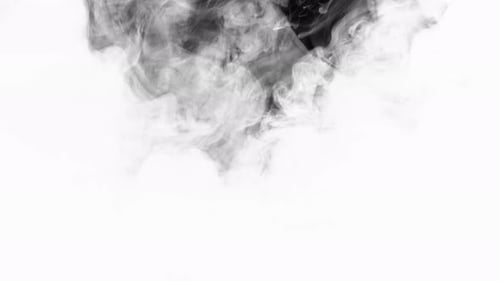 Dark Smoke Fluid Ink Transition