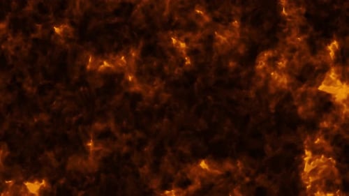 Abstract Fiery Liquid Plasma Motion Background Loop