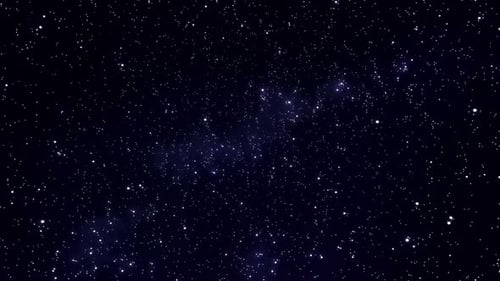 Fond étoilé de l'espace infini avec étoiles scintillantes et soleil