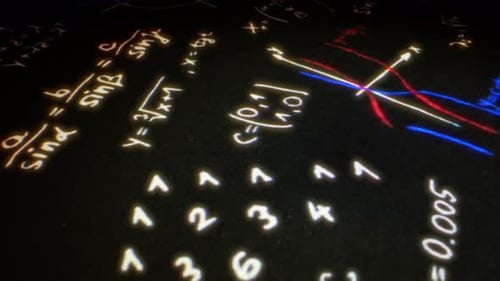 Science Calculation Physics Math And Chemisrty Formulas Background 03