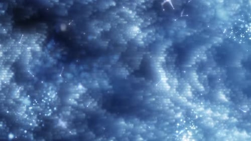 Cyber Blue Background Loop