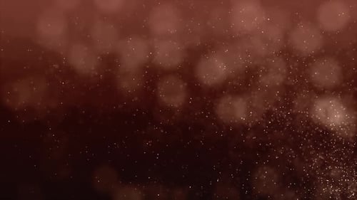 Colorful Glittering Particles Animation Loop