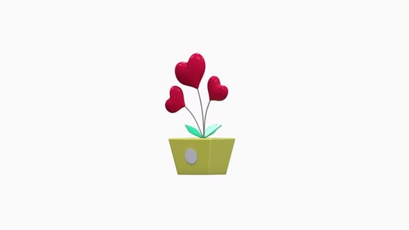 Flower Pot Animation Video Concept, Elements Motion Graphics ft. Flower ...