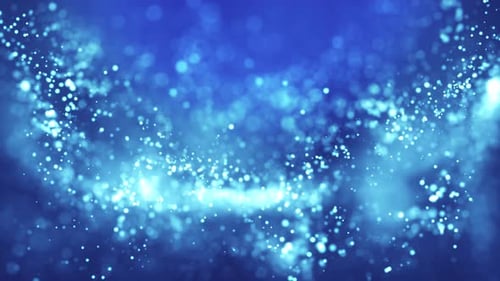 Abstrakter Partikelhintergrund