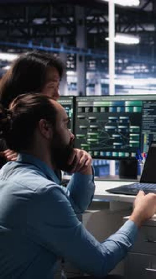 Vertical Video Data Center Software Developers Using Machine Learning Algorithms