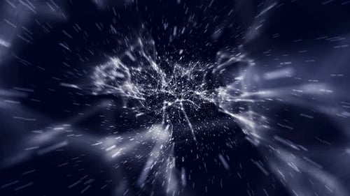 Abstract of Light Speed and Warp Speed in star trail