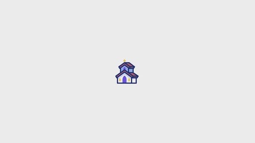 Church Animated Icon