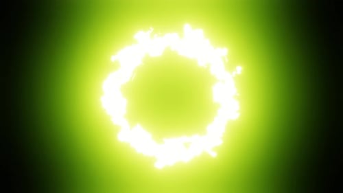 Multicolor Flame Background Loop Animation in 4K