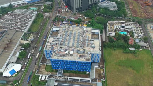 Hub avançado de nuvem, IA e big data center em Jacarta, Indonésia