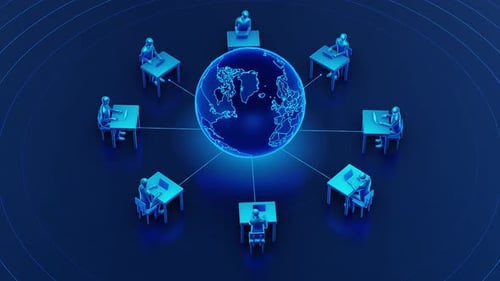 Global Remote Collaboration Hub