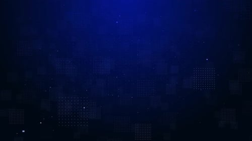 Blue Technical Background Loop