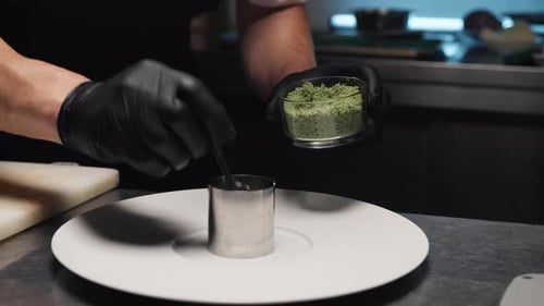 The Work of a Professional Chef in a Restaurant