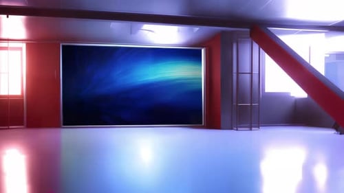 Engaging Virtual Studio Environment: Interactive Set for Multimedia Broadcast Experience