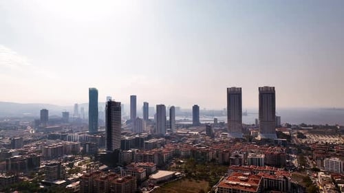Izmir City Drone View