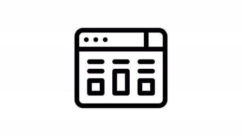 equalizer line icon animation