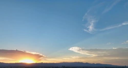 Sonnenuntergang in Las Vegas