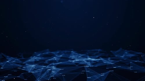 Technologie et connectivité Boucle d'arrière-plan numérique d'entreprise Plexus Business